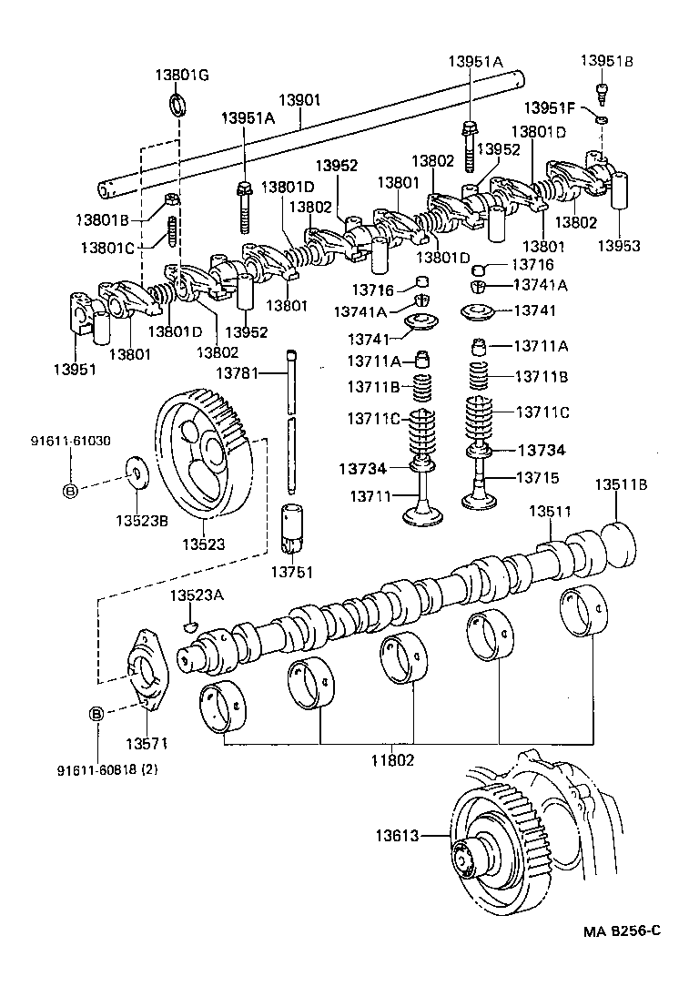  LAND CRUISER 60 |  CAMSHAFT VALVE