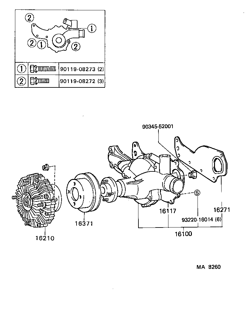  LAND CRUISER 70 |  WATER PUMP