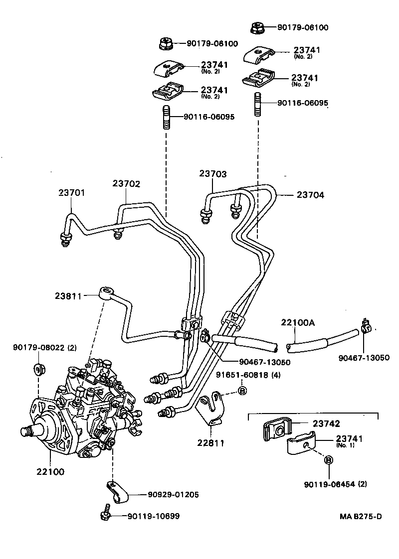  CRESSIDA |  INJECTION PUMP ASSEMBLY