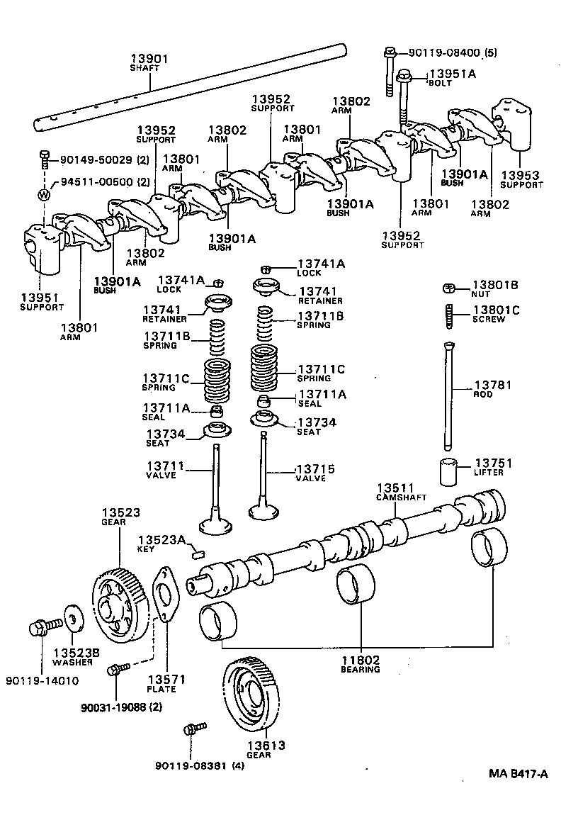  DYNA 200 |  CAMSHAFT VALVE