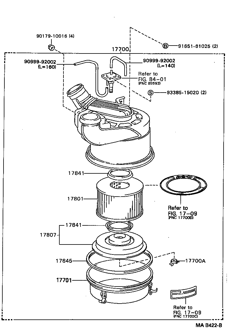  DYNA 200 |  AIR CLEANER