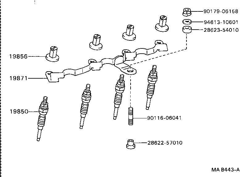  CROWN |  IGNITION COIL SPARK PLUG