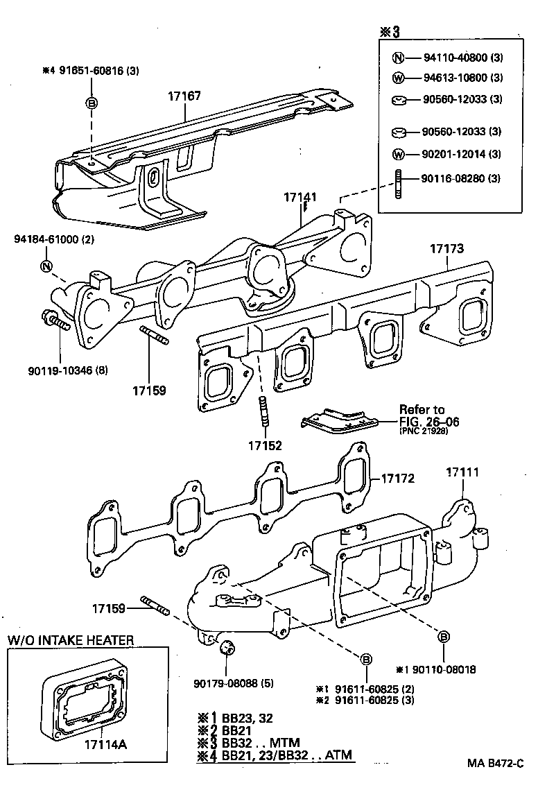  COASTER |  MANIFOLD