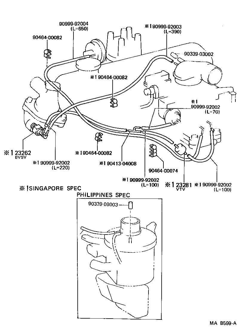  LITEACE |  VACUUM PIPING