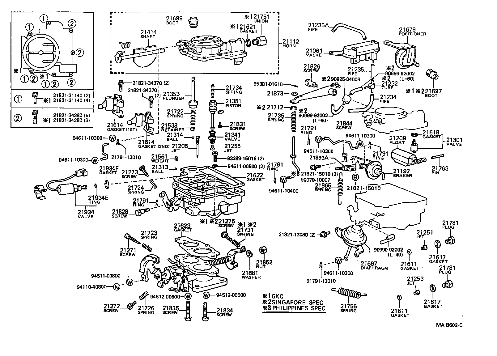  LITEACE |  CARBURETOR