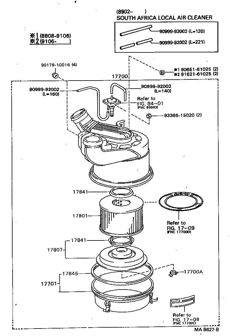  DYNA 200 |  AIR CLEANER