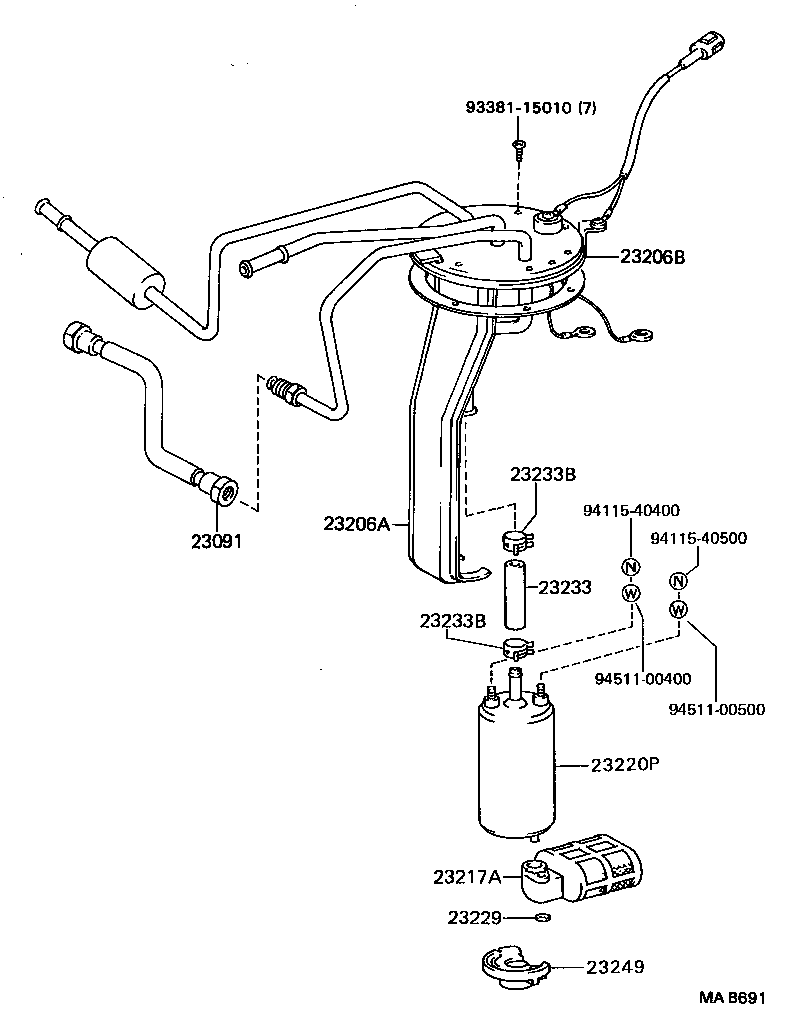  CRESSIDA WAGON |  FUEL INJECTION SYSTEM