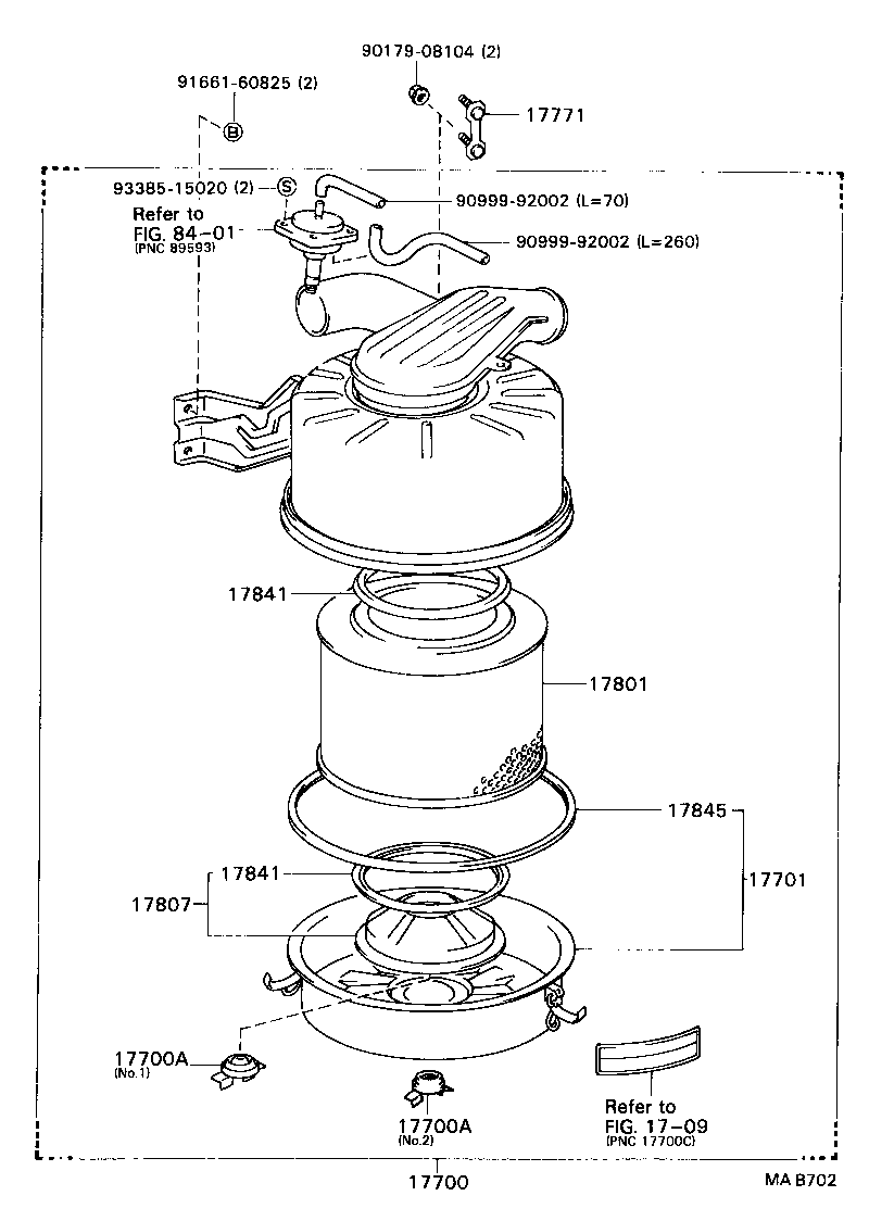 DYNA 200 |  AIR CLEANER