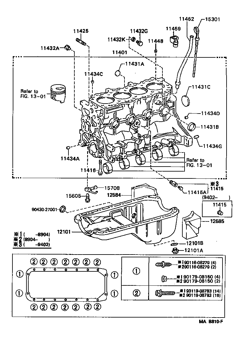  DYNA100 |  CYLINDER BLOCK