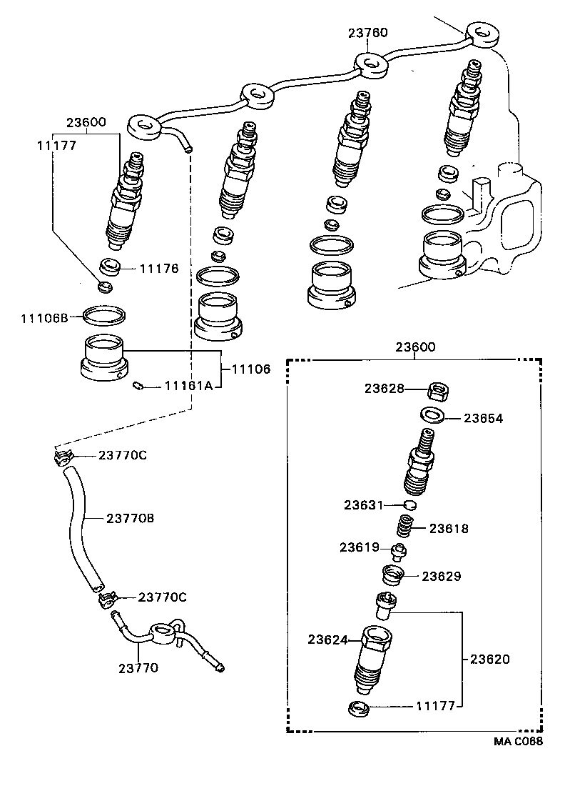  CROWN |  INJECTION NOZZLE