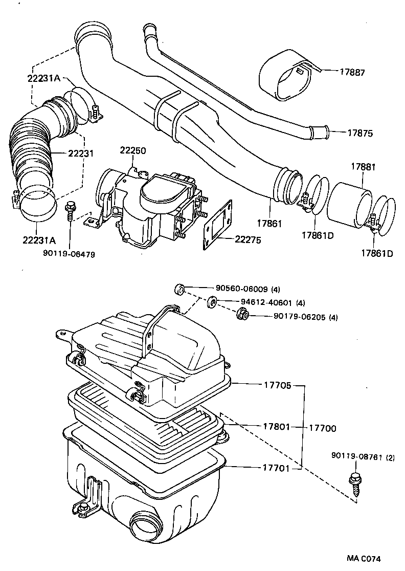  HILUX |  AIR CLEANER