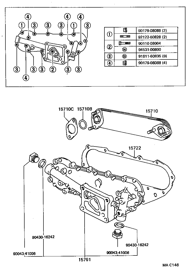  DYNA 200 |  ENGINE OIL COOLER