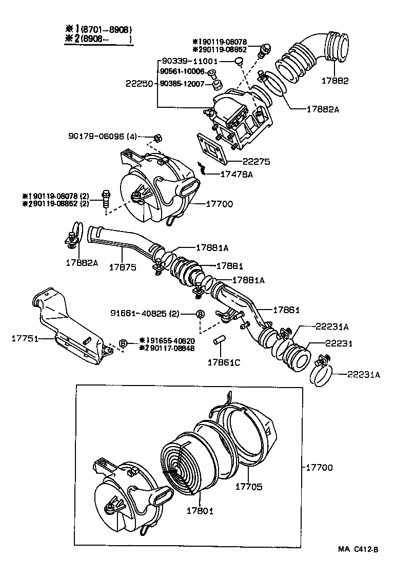  CROWN |  AIR CLEANER