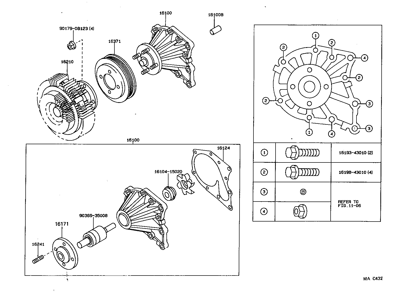  CROWN |  WATER PUMP