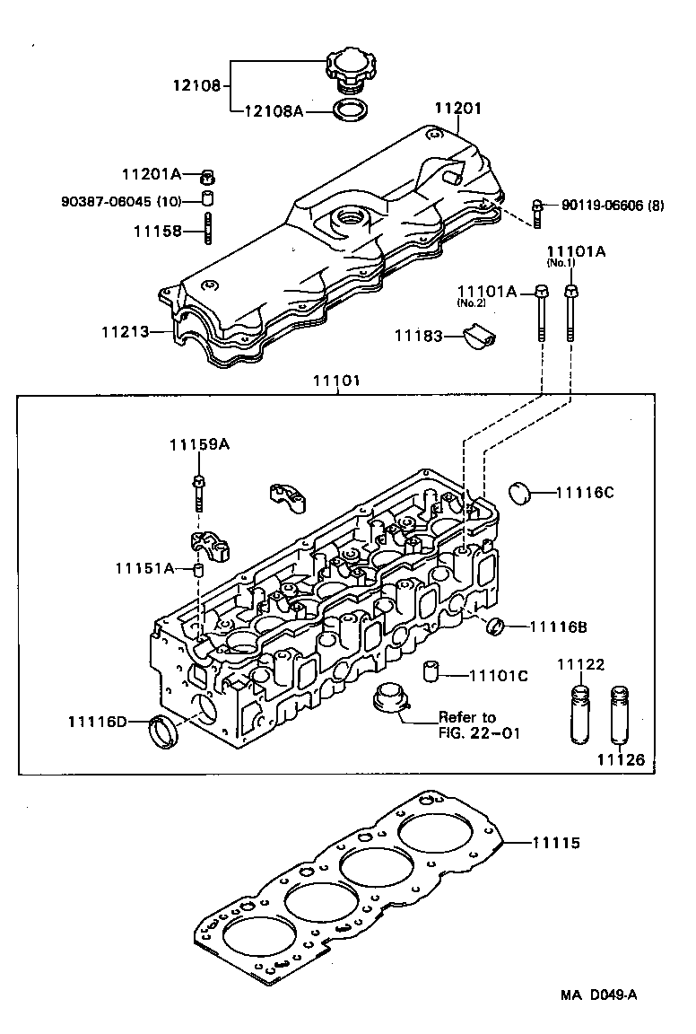  CROWN |  CYLINDER HEAD