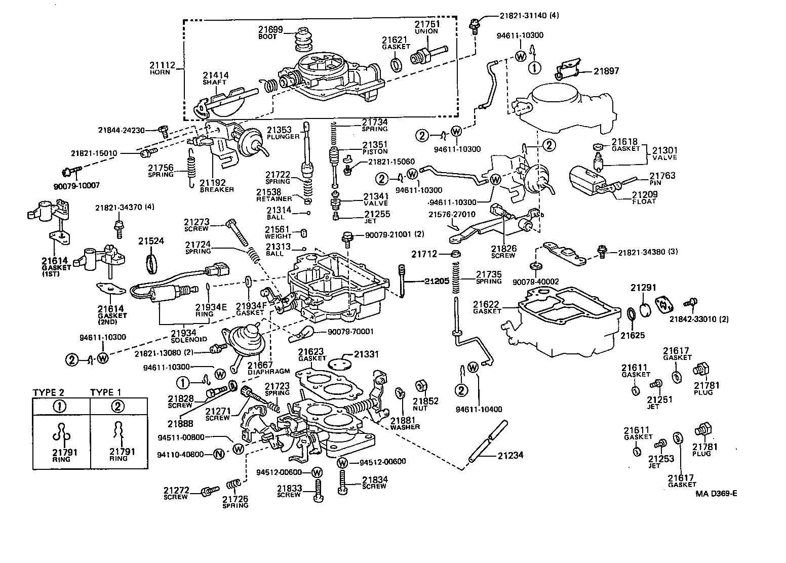  STARLET |  CARBURETOR