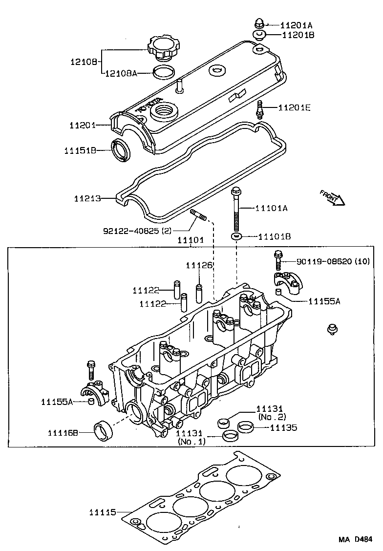  STARLET |  CYLINDER HEAD