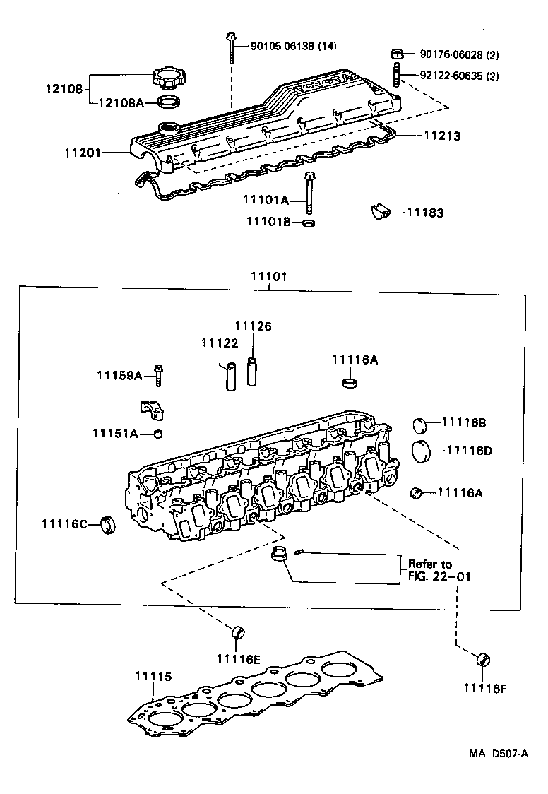  COASTER |  CYLINDER HEAD