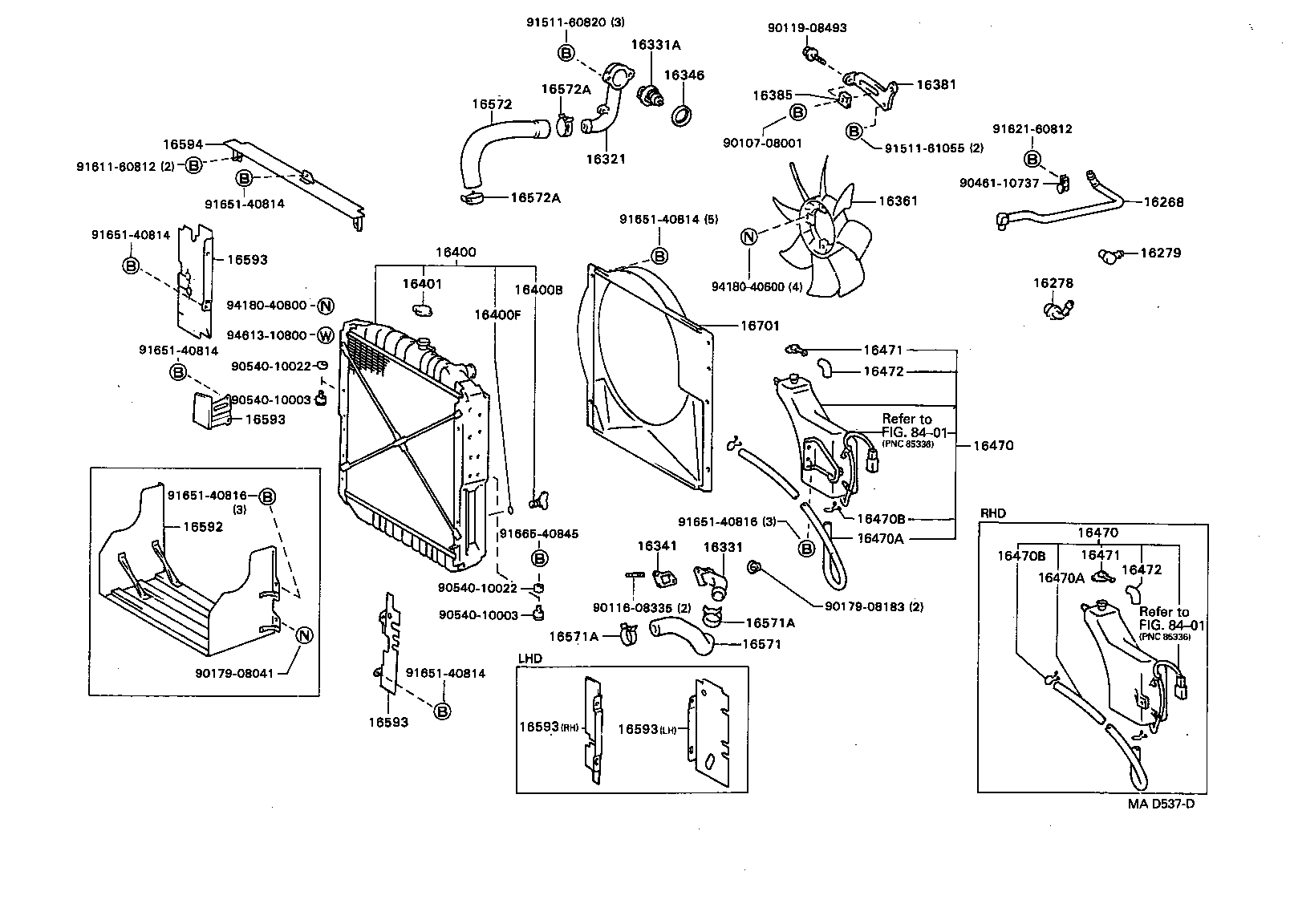  COASTER |  RADIATOR WATER OUTLET