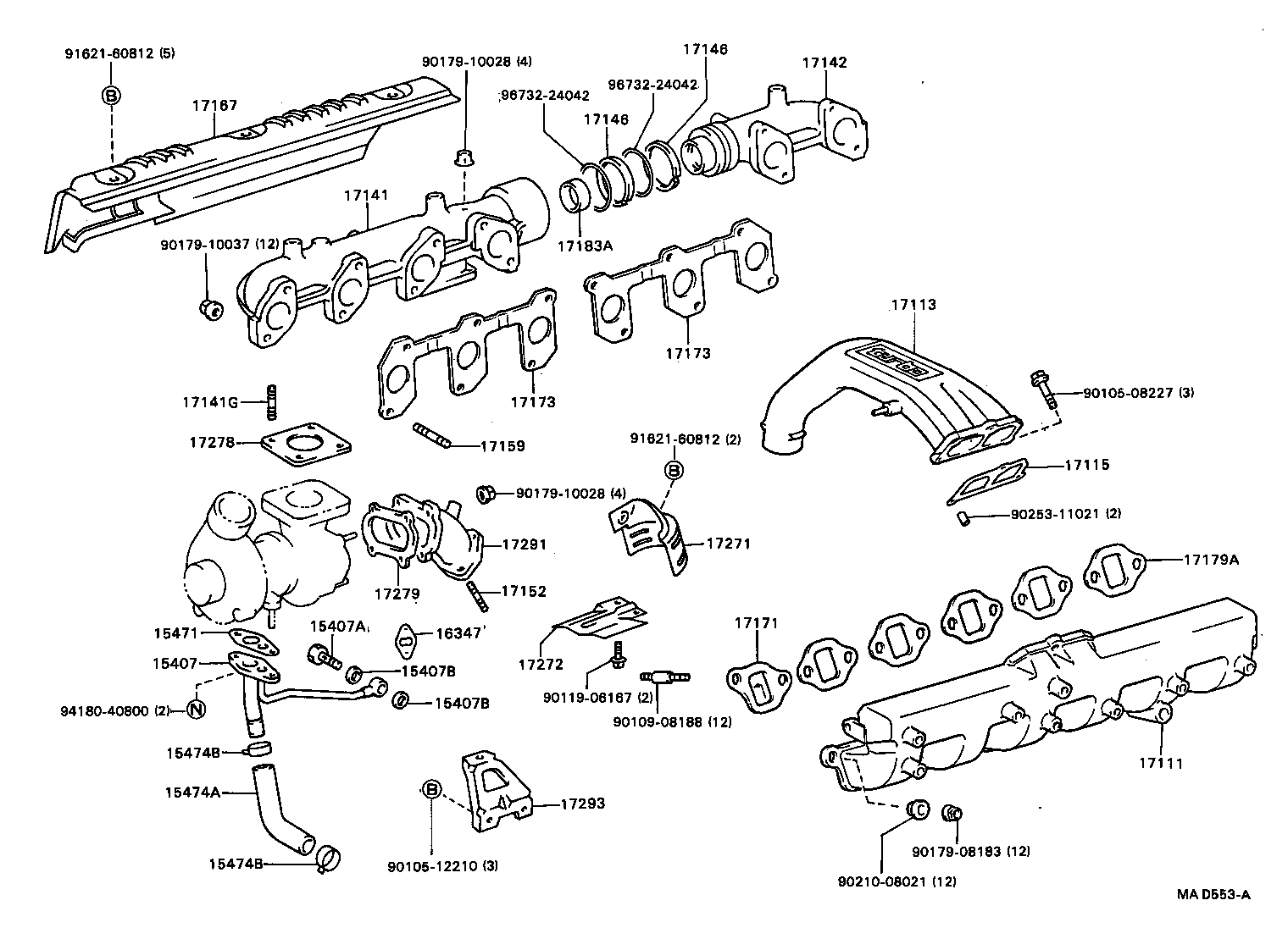  COASTER |  MANIFOLD