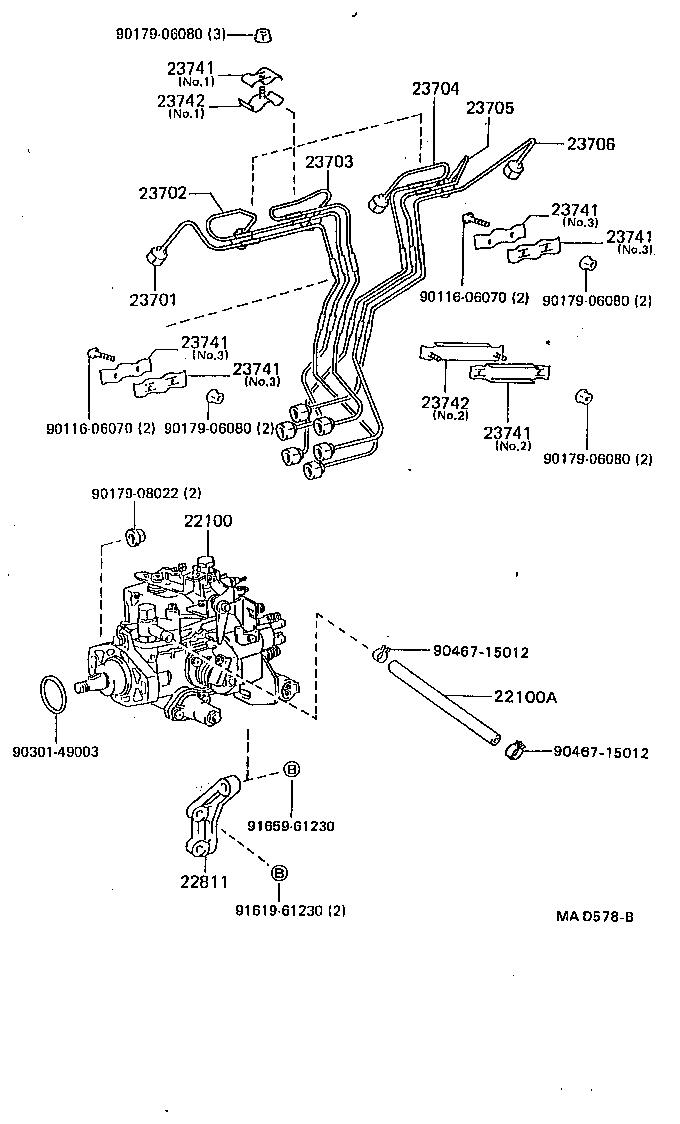  COASTER |  INJECTION PUMP ASSEMBLY