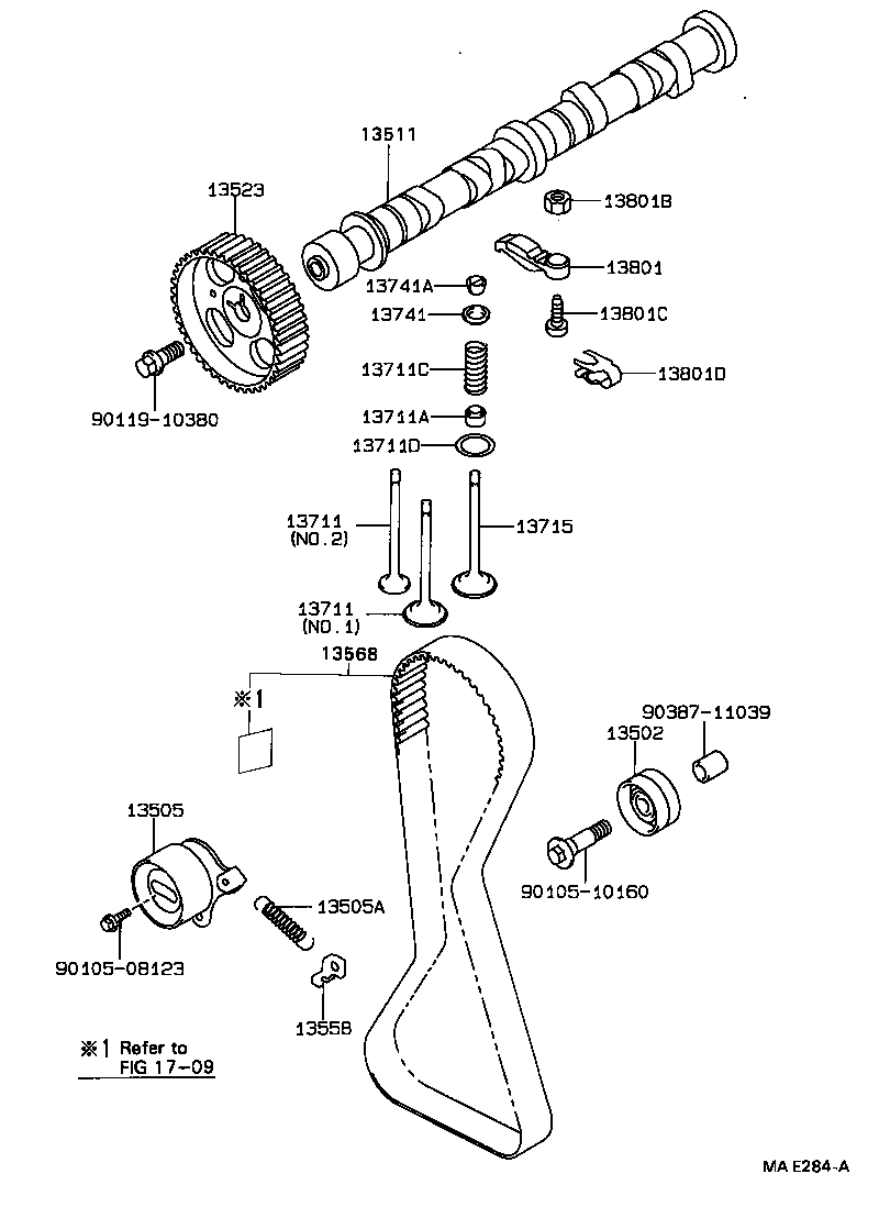  TERCEL |  CAMSHAFT VALVE