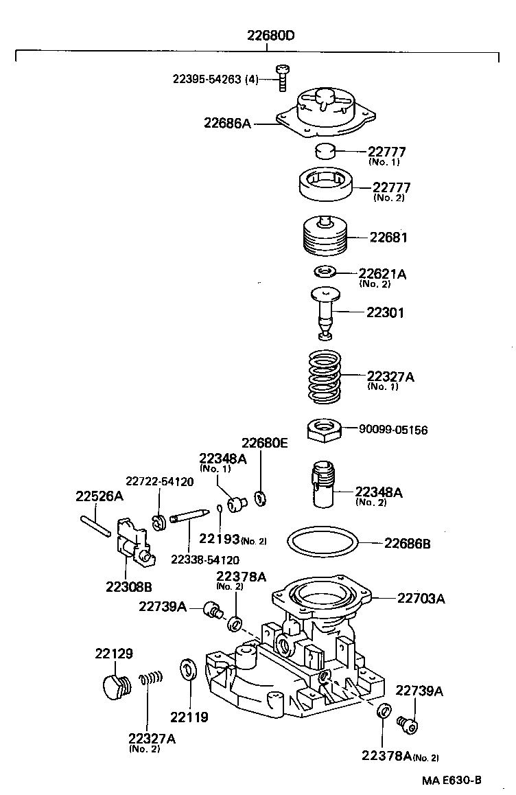  COASTER |  INJECTION PUMP BODY