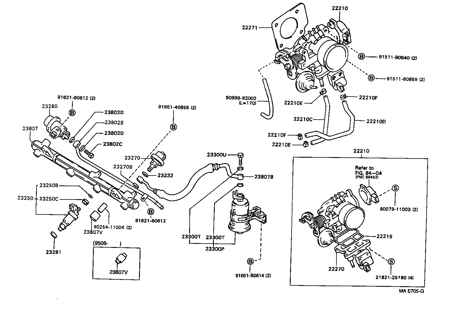  CAMRY NAP SED WG |  FUEL INJECTION SYSTEM