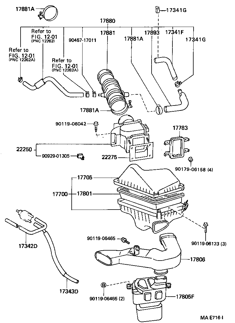  ES300 |  AIR CLEANER