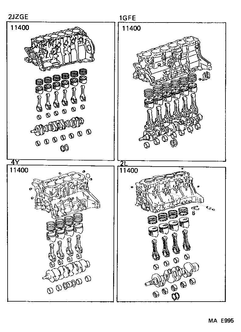  CROWN |  SHORT BLOCK ASSEMBLY