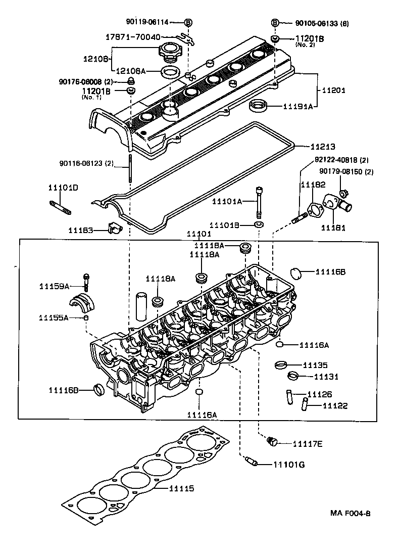  CROWN |  CYLINDER HEAD