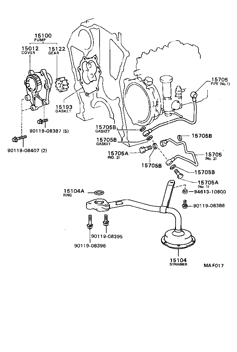  DYNA 200 |  ENGINE OIL PUMP