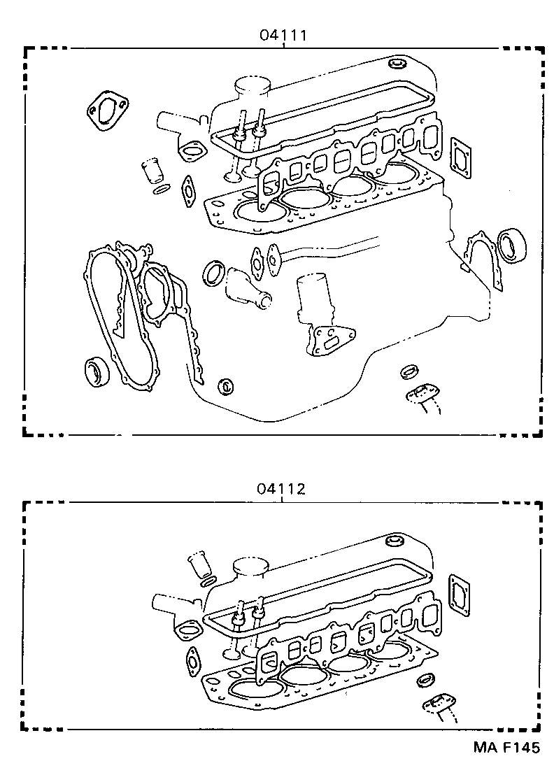  CROWN |  ENGINE OVERHAUL GASKET KIT