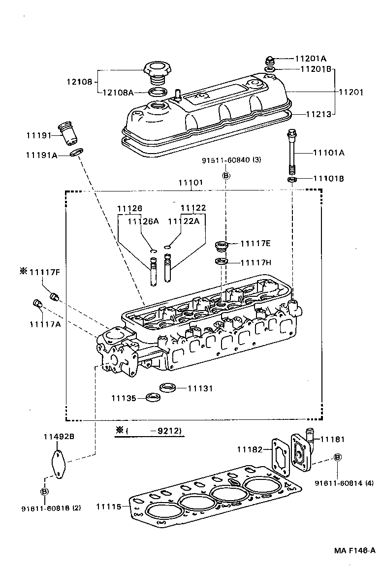  CROWN |  CYLINDER HEAD