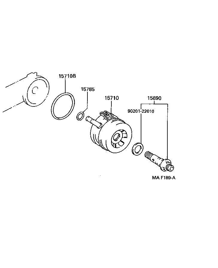  CROWN |  ENGINE OIL COOLER