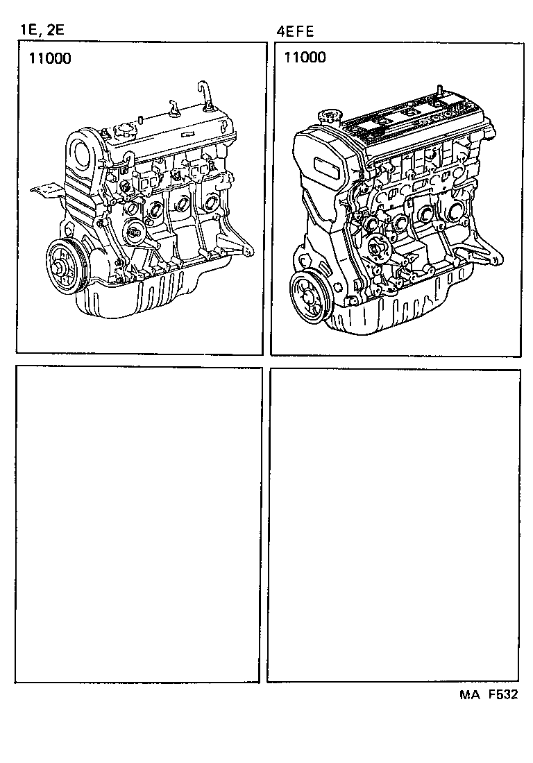  STARLET |  PARTIAL ENGINE ASSEMBLY