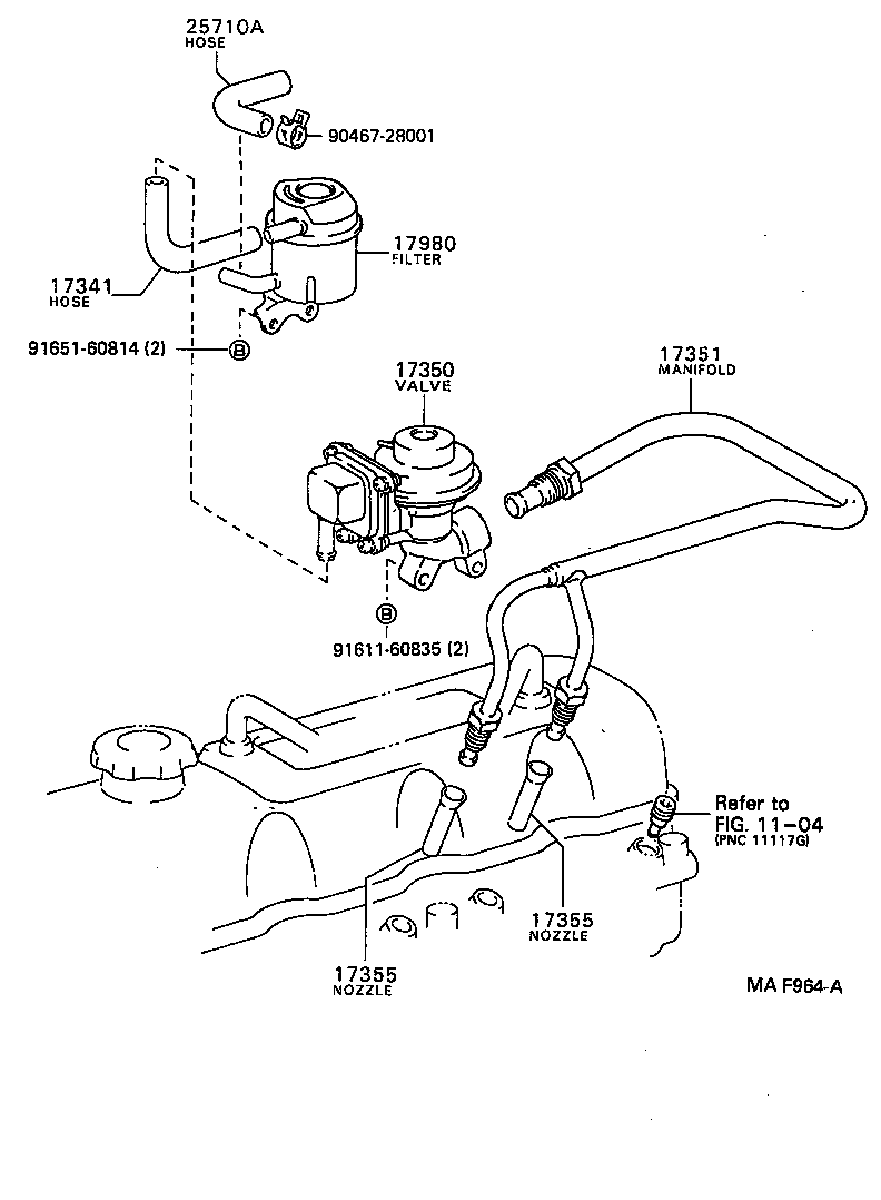  LITEACE |  MANIFOLD AIR INJECTION SYSTEM