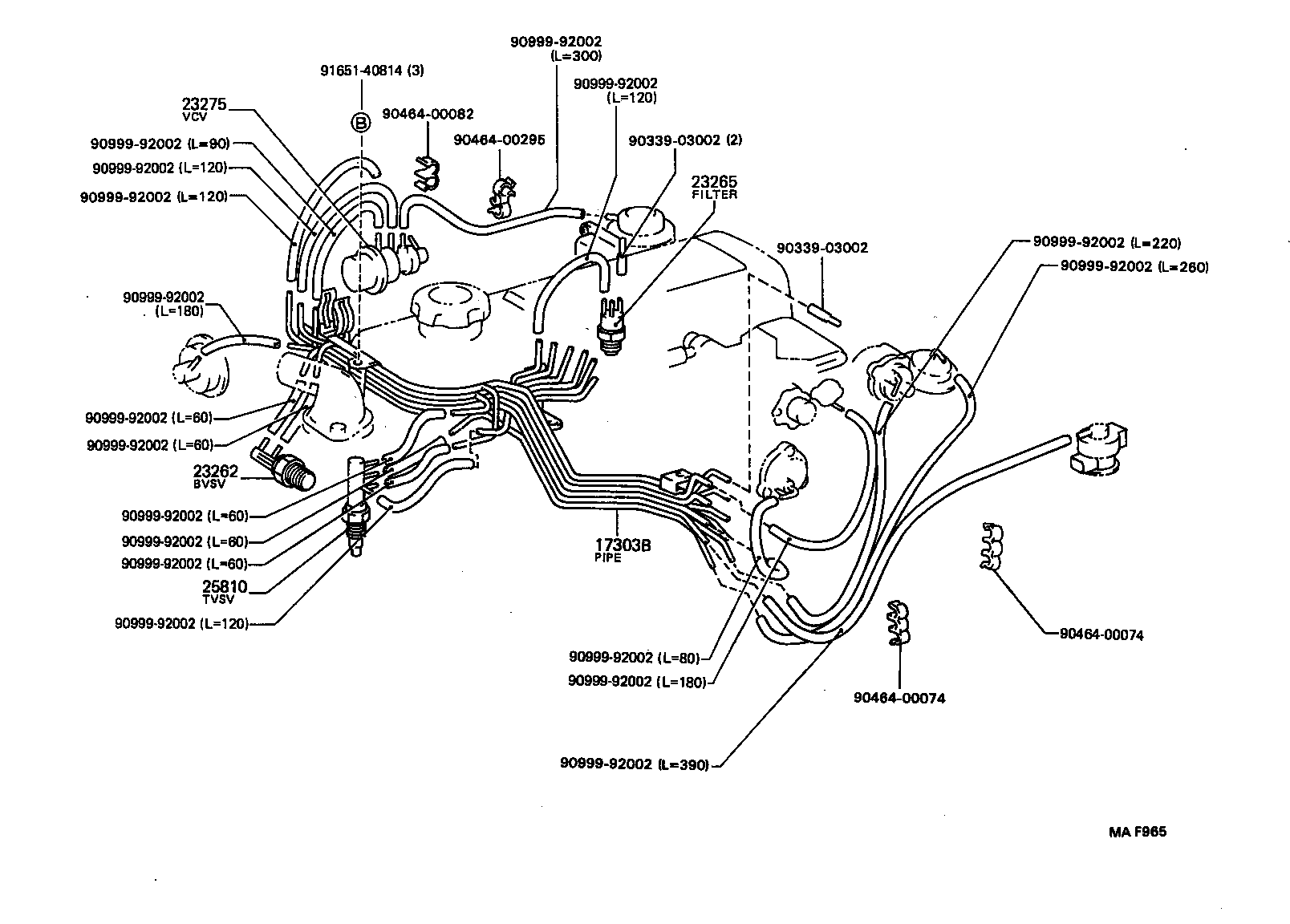  LITEACE |  VACUUM PIPING