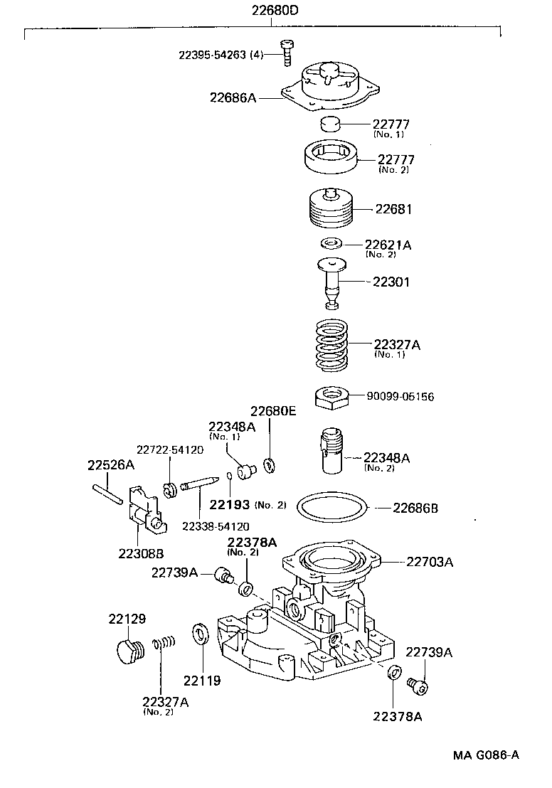  LAND CRUISER 60 |  INJECTION PUMP BODY