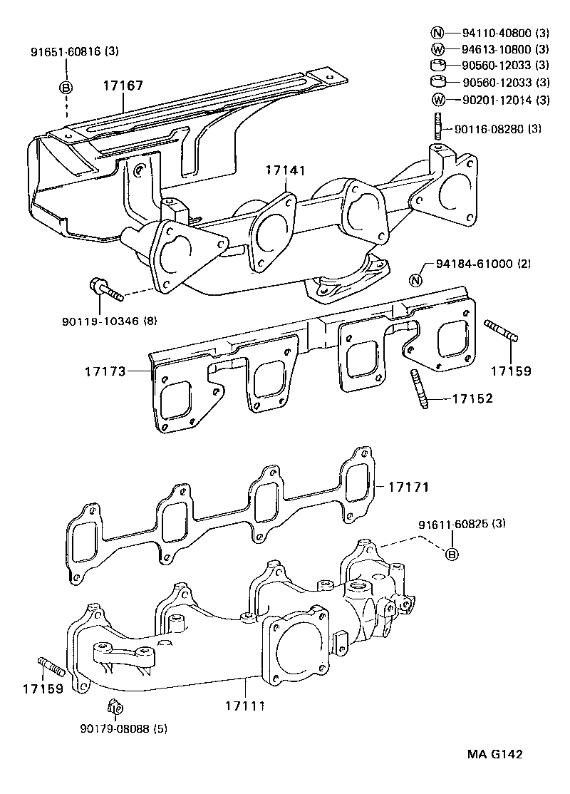  LAND CRUISER 60 |  MANIFOLD