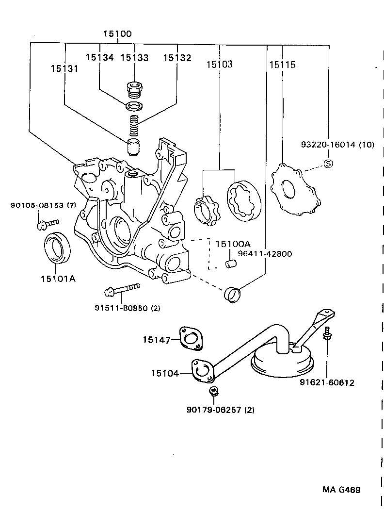  SUPRA |  ENGINE OIL PUMP