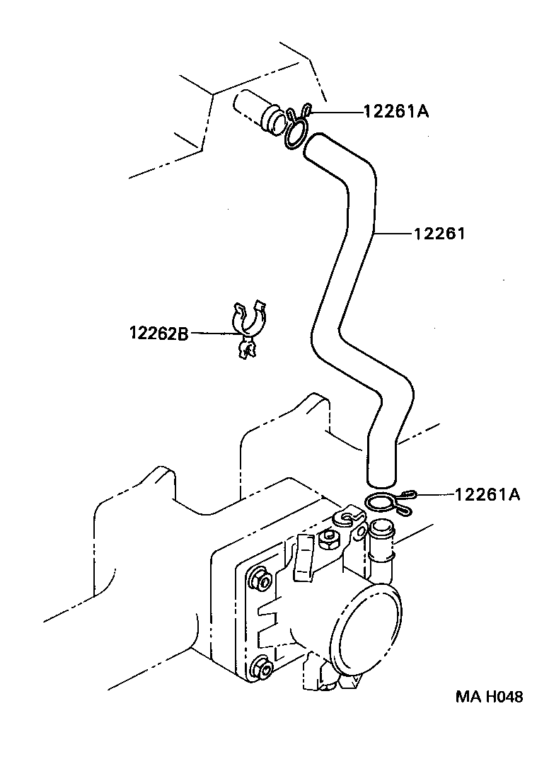  COASTER |  VENTILATION HOSE