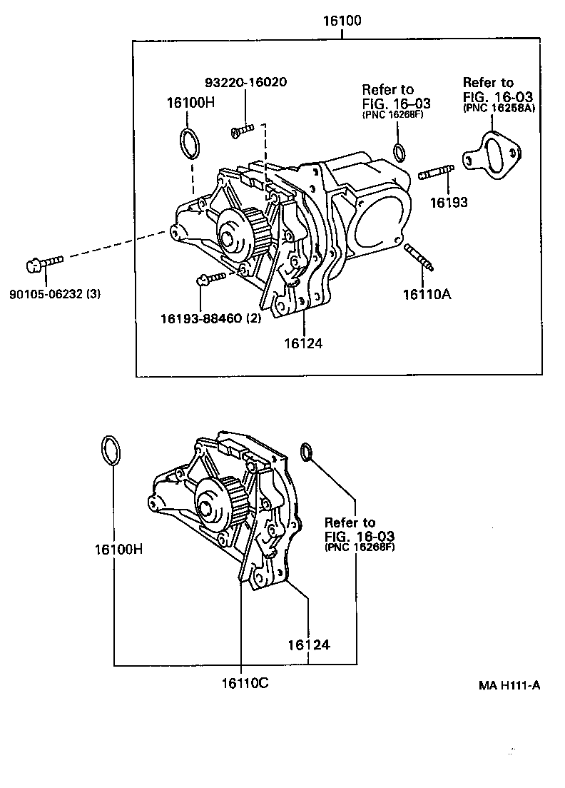  CELICA |  WATER PUMP