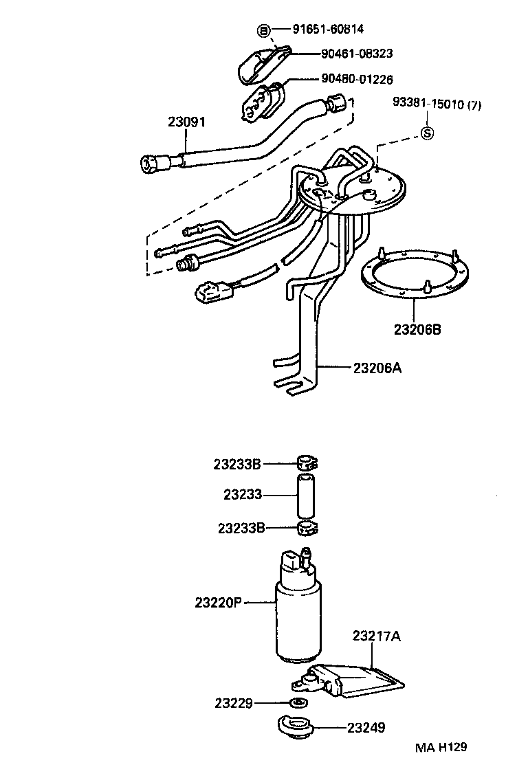  HILUX 4RUNNER 4WD |  FUEL INJECTION SYSTEM