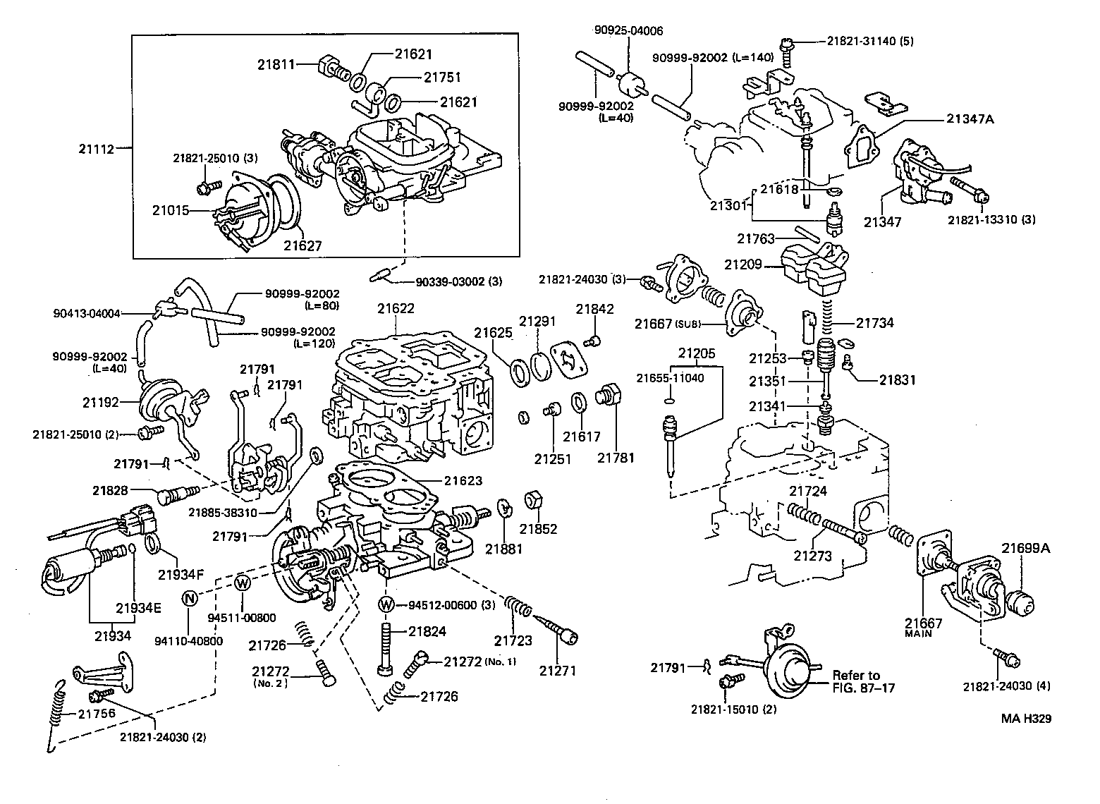  HILUX |  CARBURETOR