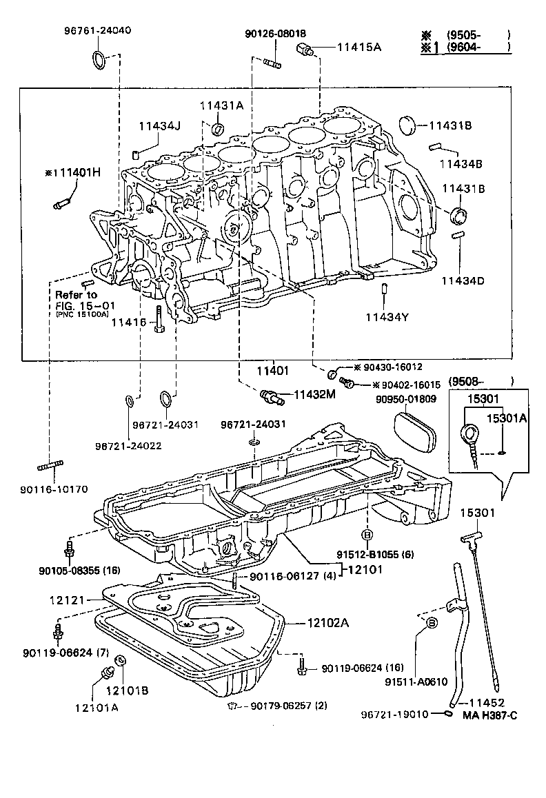  GS300 |  CYLINDER BLOCK