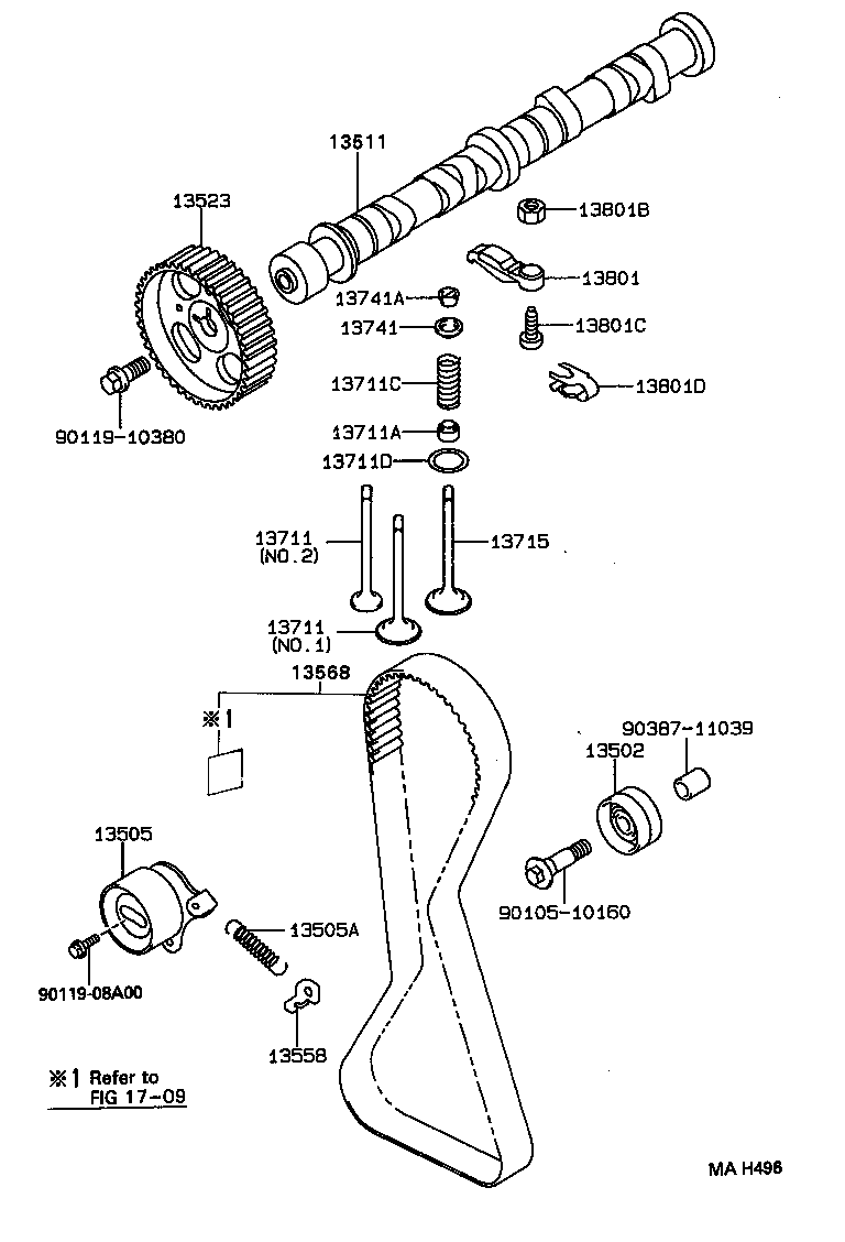  TERCEL |  CAMSHAFT VALVE