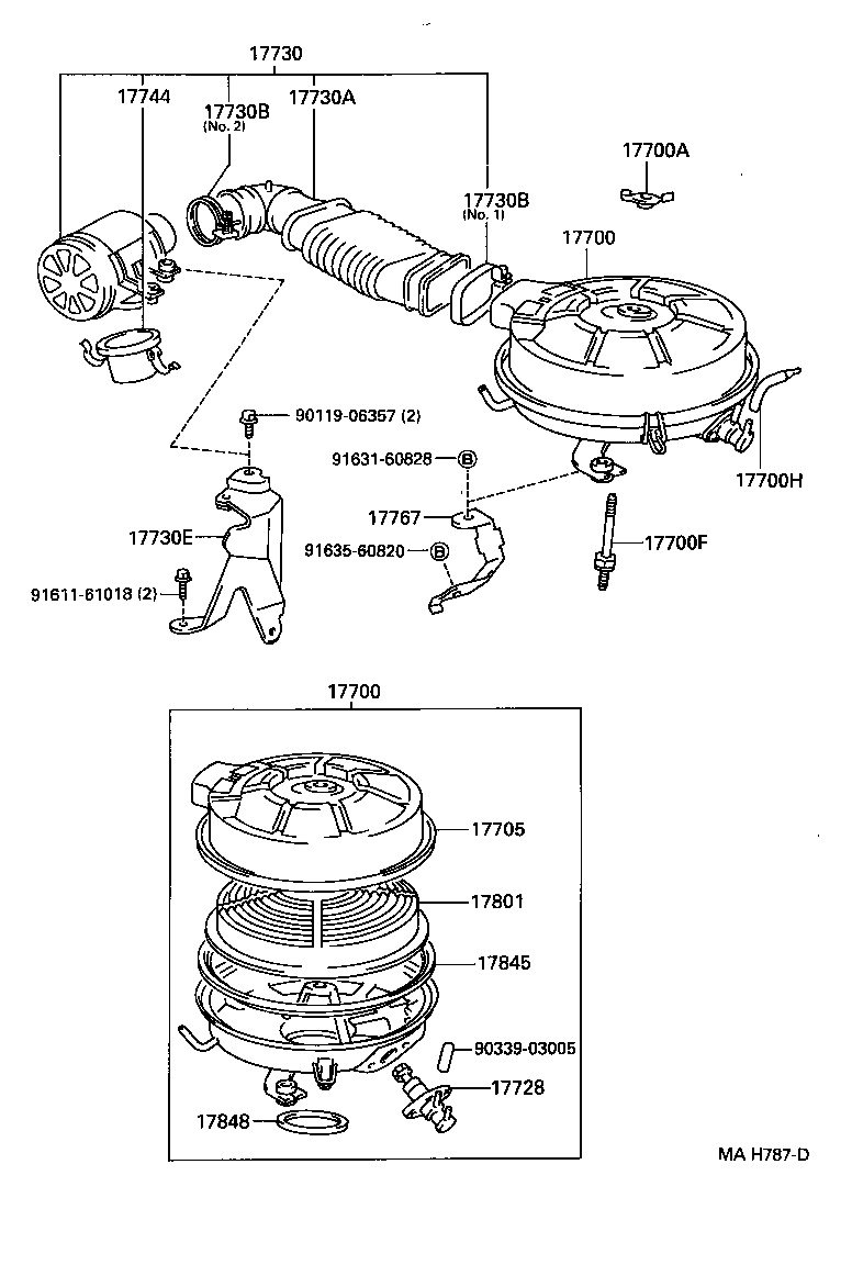  STARLET |  AIR CLEANER