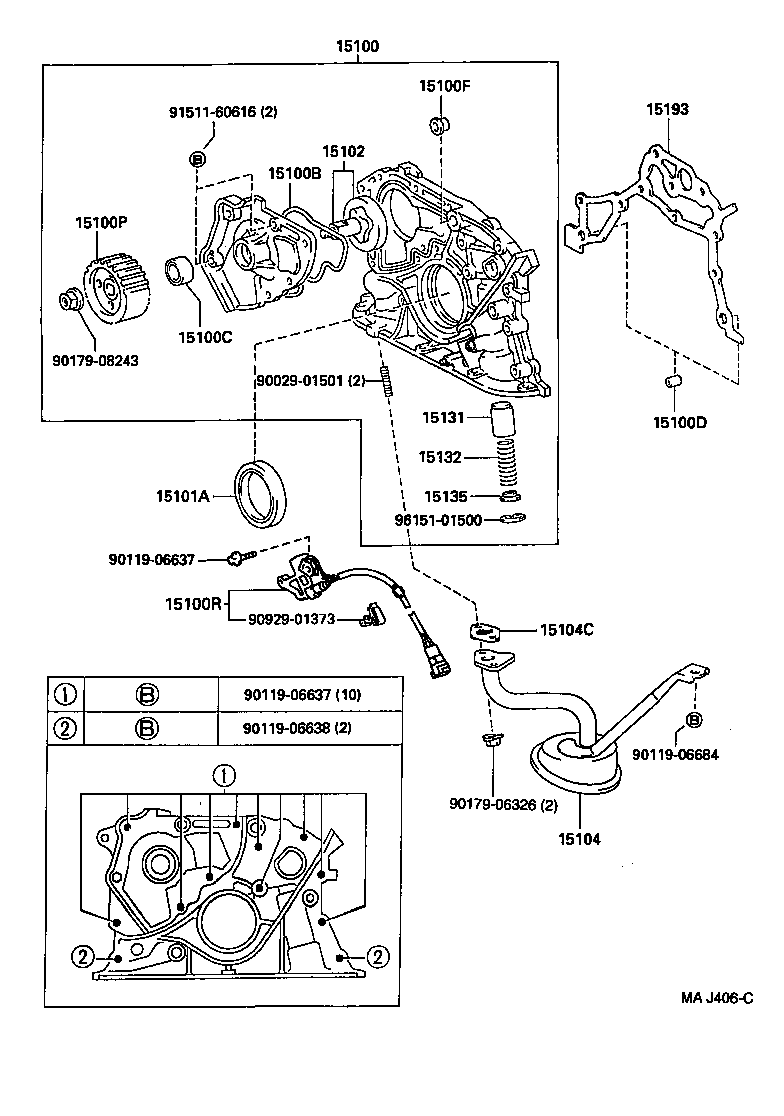  CORONA |  ENGINE OIL PUMP