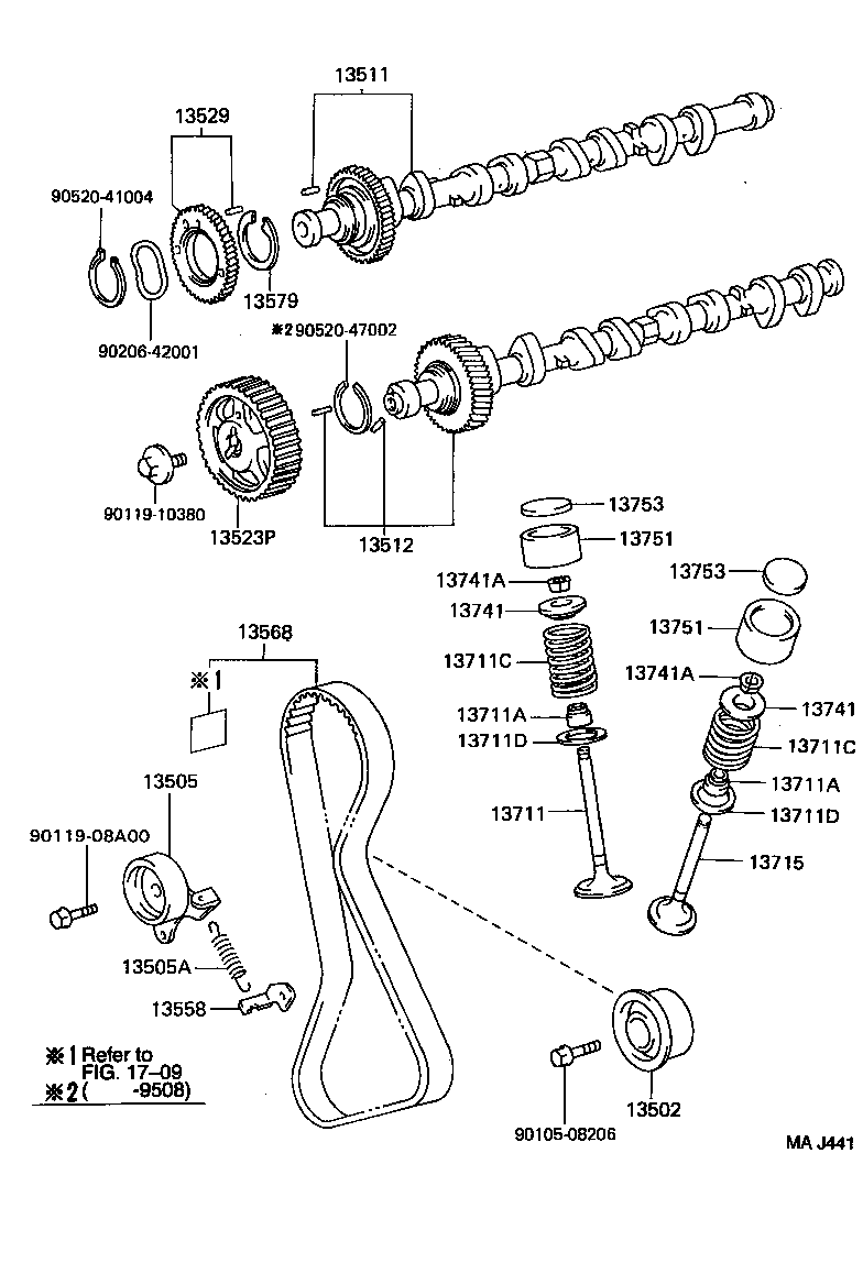  TERCEL |  CAMSHAFT VALVE